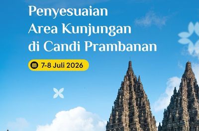 Sambut Kunjungan Presiden Prabowo Bersama PM India pada 8 Juli , Candi Prambanan Tetap dibuka, Ini Detailnya