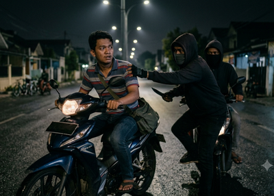 Begal Masih Mengintai, Ini Tips Berkendara Lebih Aman
