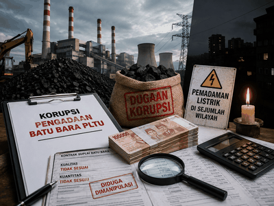 Terungkap! Modus Korupsi Batu Bara PLTU Diduga Jadi Penyebab Mati Lampu di Sejumlah Daerah