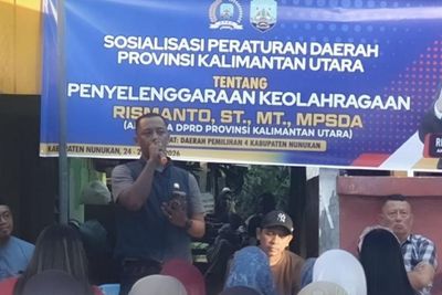 Serap Aspirasi Warga Nunukan, Rismanto Kenalkan Perda Keolahragaan dan Pendidikan