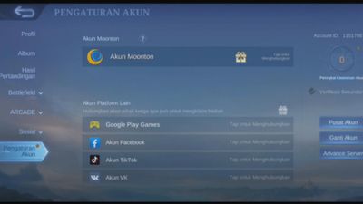 Cara Mengganti Akun Moonton yang Sudah Terkait dengan Mudah