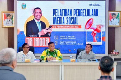 Pemprov Sumut Tingkatkan Sinergi Pengelola Media Sosial demi Informasi Publik yang Efektif