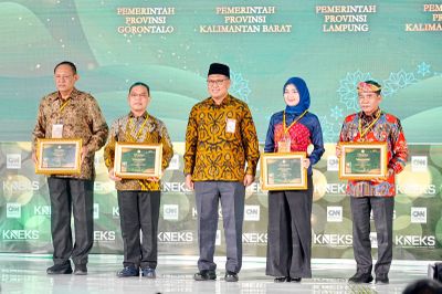 Prestasi Nasional Lagi! Gubernur Bawa Kaltara Raih Dua Penghargaan Anugerah Adinata Syariah 2026