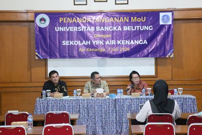 UBB dan YPK Air Kenanga Teken MoU Perkuat Sinergi Pengembangan Pendidikan