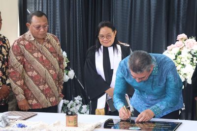 Gubernur Maluku Resmikan Pastori I GPM Galala-Hative Kecil, Harap Jadi Ruang Lahirnya Pelayanan Penuh Kasih