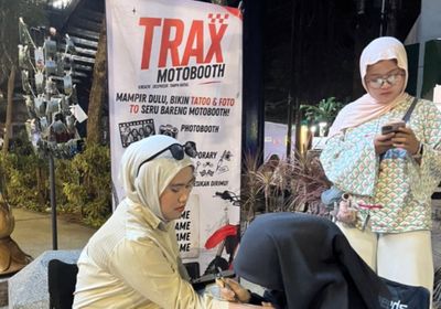 Mahasiswa UMM Gelar Mini Exhibition Moto East Java, Ada Temporary Tattoo dan MotoBooth