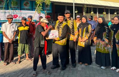 Peringati Hari Koperasi Nasional 2026, Dekopinda Kabupaten Probolinggo Gelar Bakti Sosial dan Jalan Sehat