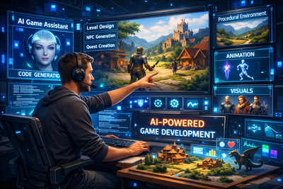 Revolusi AI dalam Game Development: Ciptakan Dunia Game yang Lebih Hidup