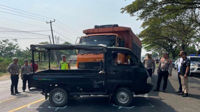 Ditlantas Polda Jabar Temukan 141 U-Turn Ilegal di Jalur Pantura Indramayu