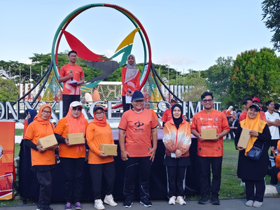 Kemenag Aceh Dukung Sensus Ekonomi 2026 Lewat Senam Bersama di Stadion Harapan Bangsa