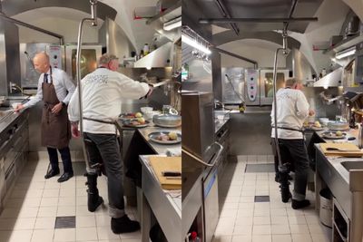 Menolak Pensiun! Chef Austria Pakai Kursi Gantung Demi Bisa Memasak Usai Alami Cacat Permanen