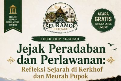 Seuramoe Heritage Ajak Masyarakat Telusuri Jejak Peradaban dan Perlawanan di Kerkhof dan Meurah Pupok