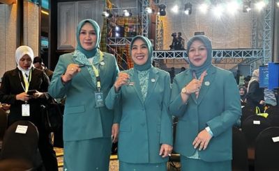 TP PKK Aceh Besar Perkuat Sinergi di HKG PKK Nasional ke-54 di Makassar