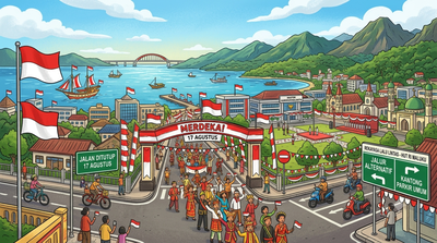 Hindari Macet! Ini Titik Penutupan Jalan 17 Agustus di Maluku