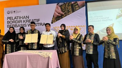 Dekranasda Banda Aceh Latih Perajin Bordir Berbasis Wastra Aceh, Dorong UMKM Makin Kreatif