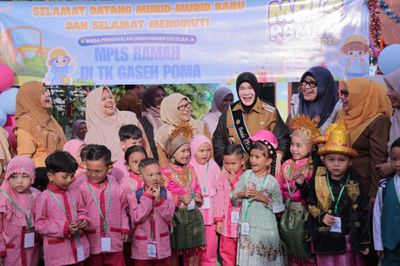 Illiza Tinjau MPLS dan Program GAMAS, Peran Ayah Jadi Kunci Bangun Karakter Anak di Banda Aceh