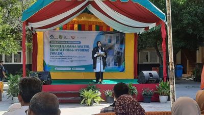 SMPN 9 Banda Aceh Kini Punya Toilet Ramah Anak dan Air Minum RO, Ini Kata Illiza