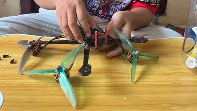 Mahasiswa Unila Ciptakan Drone Kumbang Pendeteksi Hama Kopi