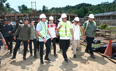 Rekonstruksi SMAN Unggulan Sukma Nias Berjalan Sesuai Jadwal, Warga Makin Optimistis