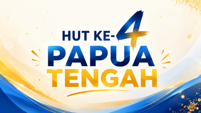 Jelang HUT Papua Tengah, Pesta Rakyat Akan Digelar Selama Tiga Hari