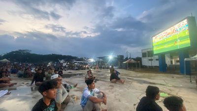 Nobar Final Piala Dunia 2026 di Kutai Timur Meriah, Ribuan Warga Padati Folder Ilham Maulana