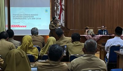 Ekonomi Gunungkidul Tembus 5,47 Persen, Tapi Bupati Endah Akan Panggil Masing - Masing OPD, Ini Katanya