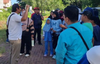 Field Trip Komunitas Seuramoe Heritage Gali Sejarah Aceh di 2 Titik Perjuangan Masa Kolonial