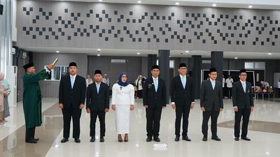 Rektor Itera Lantik Wakil Rektor dan Pejabat Baru Periode 2026-2030