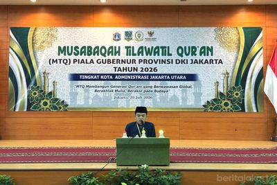 Ratusan Peserta Ikuti MTQ Piala Gubernur DKI 2026, Sekko Jakut: Ajang Mempererat Ukhuwah Islamiah, Bukan Sekadar Juara