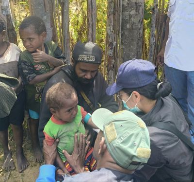 Selidiki Kasus Campak, Dinkes Papua Tengah Lakukan Tindak Pencegahan di Dogiyai