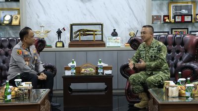 Kapolda Aceh Perkuat Sinergi TNI-Polri Lewat Silaturahmi ke Kodam Iskandar Muda