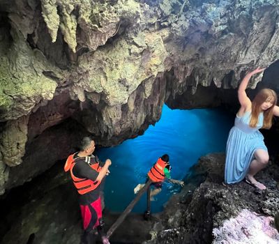 Tak Jauh dari Kota Bontang, Jelajahi Keajaiban Karst Jutaan Tahun di Goa Halo Tabung Maratua