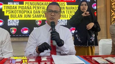 Polres Garut Bongkar 13 Kasus Narkoba, Transaksi Didominasi Melalui Media Sosial