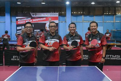 Hari Pajak 2026, Turnamen Tenis Meja di Denpasar Jadi Ajang Bangun Sportivitas dan Kesadaran Pajak