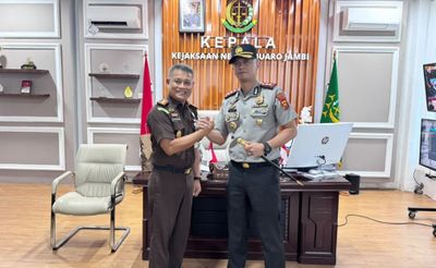 Kapolres Muaro Jambi Silaturahmi ke Kejari, Komitmen Perkuat Sinergi Antar APH