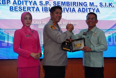 Tongkat Estafet Kepemimpinan Polres Belawan Berlanjut, Sinergi Jadi Kunci Ciptakan Kondusivitas