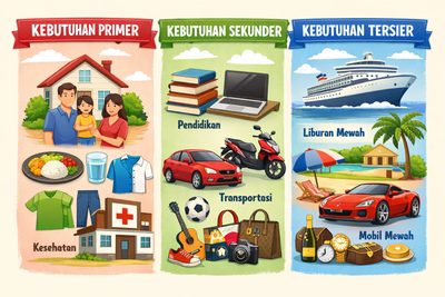 Biar Gak Salah Atur Finansial! Ini Jenis-Jenis Kebutuhan Manusia yang Wajib Kamu Tahu