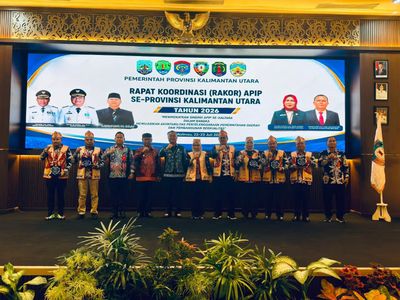 Rakor APIP Se-Kaltara Bahas Penguatan Pengawasan dan Proyek Strategis Nasional