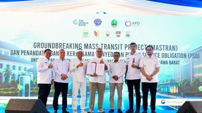 Transportasi Massal Bandung Raya Masuki Babak Baru, Pembangunan Infrastruktur BRT Resmi Dimulai