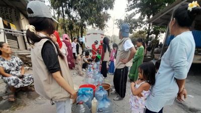 PMI Cianjur Catat Lonjakan Permintaan Air Bersih Selama Musim Kemarau