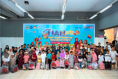 Kahiyang Ayu Hadirkan Keceriaan Hari Anak Nasional Lewat Belanja Kebutuhan Sekolah