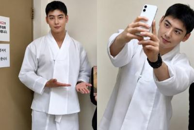 Cha Eun Woo Tampil Beda Usai Setahun Wamil, Ini yang Bikin Pangling!