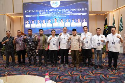 Wagub Malut Ajak Kadin Perkuat Kolaborasi Dorong Investasi dan Pertumbuhan Ekonomi Daerah