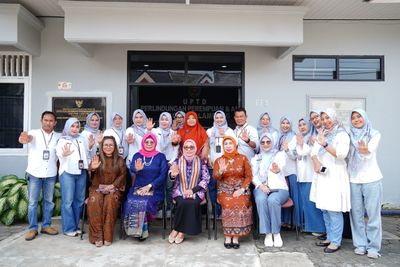 Menteri PPPA Tinjau Layanan UPTD PPA Provinsi Lampung