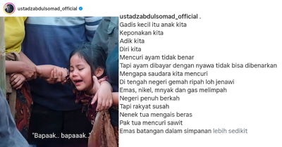 Ayah Tewas Diduga Curi Ayam di Bali, Tangis Putri Kecil dan Pesan Ustaz Abdul Somad Menggugah Hati