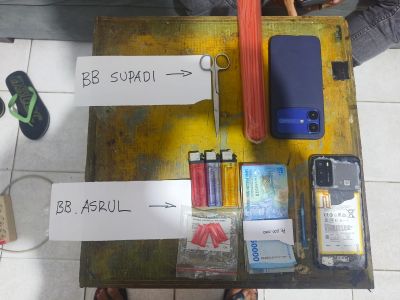 Polsek Tarakan Timur Gagalkan Dugaan Transaksi Sabu di Pantai Amal, Dua Orang Diamankan