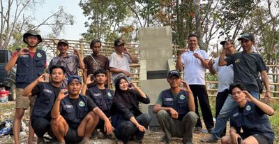 Ubah Kebiasaan Penanganan Sampah, Kelompok KKN 37 Unsika Bangun Insenerator di Desa Cisarua