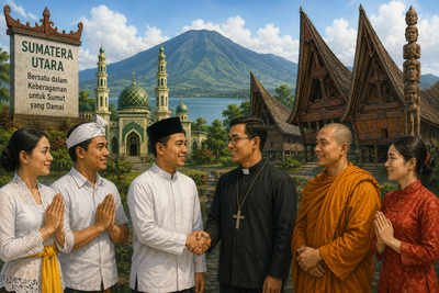 Presentase Agama di Sumatera Utara, Ternyata Mayoritas Memeluk Ini!