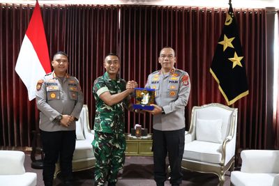 Pererat Sinergi, Kapolda Kaltara Terima Kunjungan Danyonif TP 880 Banuanta