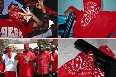 Bloods, Gangster Unik Dengan Tampilan Serba Merah